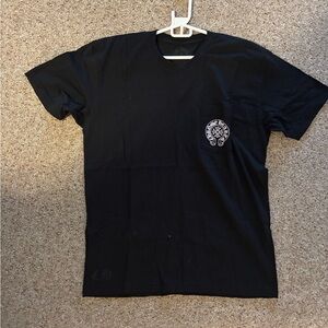 Chrome Hearts Black Short Sleeve Tee